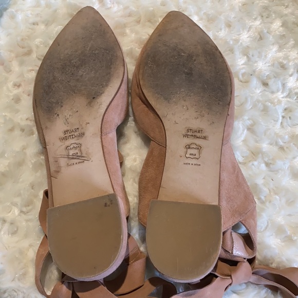 Stuart Weitzman suede mules SZ 9.5 W - Picture 12 of 13